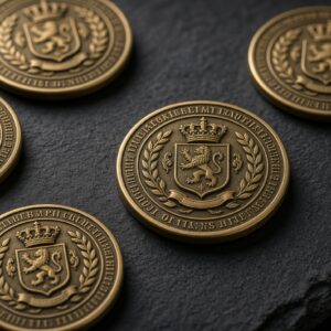 Custom Laser Etched Metal Coins